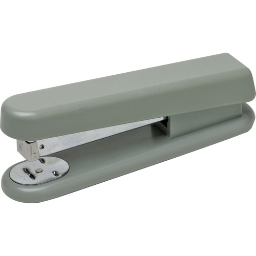 Standard Desk Stapler, 20-Sheet Cap, Full Strip, Gray