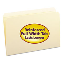 File Folder, 11 pt, Straight Tab,2 Ply, Legal,100/BX,MLA