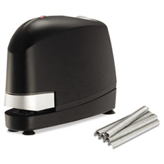 Electric Desk Stapler,w/Staples,45 Sht/210 Cap., 3"x9"x7",BK