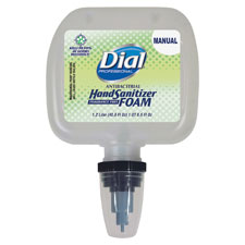 Foam Hand Sanitizer Refill, f/Dispenser, 40.6oz., 3/PK,Clear