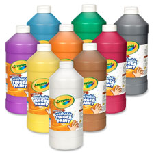 Washable Finger Paint, 32oz., Yellow