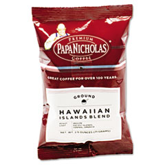 Coffee, 2.5oz., Pre-Ground, 18/CT, Hawaiian Blend