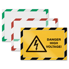 FRAME,SELF-ADHESIVE,YEL/BLK