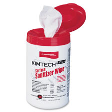 Surface Sanitizer Wipes, 12"x12", 30 SH/Pk, White
