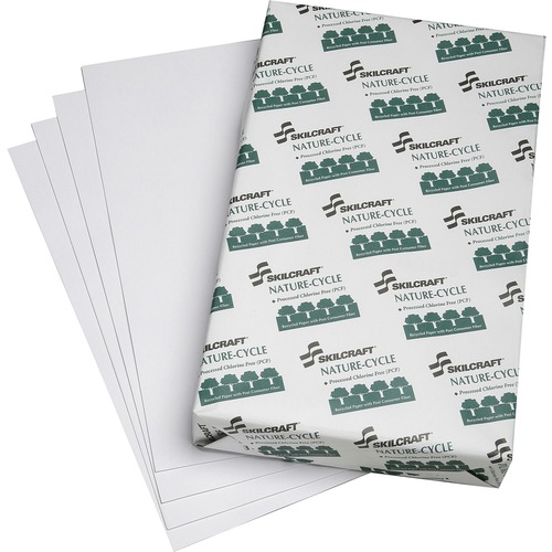 Copy Paper, 92 Bright, 8-1/2"x14", 10RM/BX, White