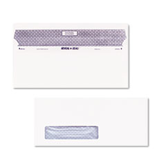 Reveal-n-Seal Envelope,Window,No. 10,4-1/8"x9-1/2",500/BX,WE