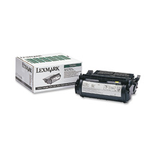 Genuine OEM Lexmark 12A5745 High Yield Black Laser/Fax Toner (25000 page yield)