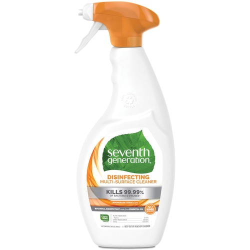 Disinfecting Multi-Surface Cleaner,26 oz. Trigger,Lemongrass