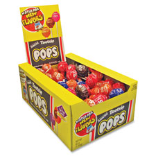 Tootsie Pops, 60oz., 100/BX