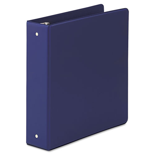 Round Ring Binder, 2" Capacity, Holds 8-1/2"x11", Blue