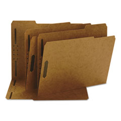 Folder, 2 Fasteners/Pos 1 and 3, Letter, 50/BX, Kraft