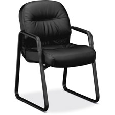 CHAIR,GUEST,W/ARMS,BK