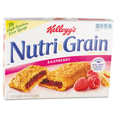 Nutrigrain Cereal Bars,Low Fat,1.3 oz.,16/BX,Raspberry