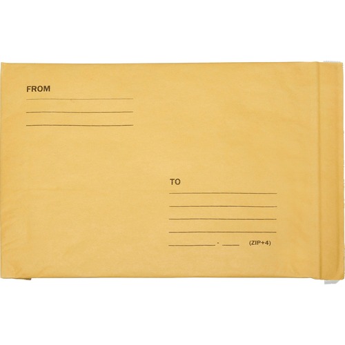 Cushioned Mailer, No.2, 8-1/2"x12", 250/PK, Kraft