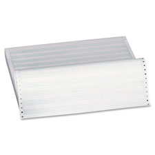 Computer Paper,20 lb.,1Prt,14-7/8"x8-1/2",2600/CT,1/2"GN Bar