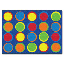 Sitting Spots Seating Rug, Rectangle, 6'x8'4, Multi