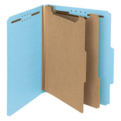 Classification Folder w/ Dividers,2" Exp.,Recy'd,10/BX,RD