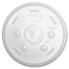 Foam Cup Lids, Hot/Cold, 16oz., 10PK/CT, WE