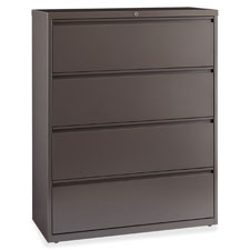 Lateral File, 2-Drawer, 42"x18-5/8"x28", Medium Tone